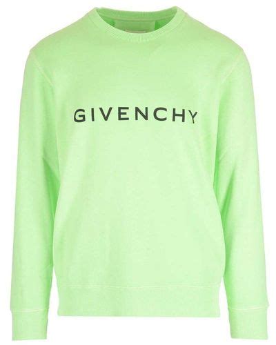 givenchy green crew neck|givenchy sweatshirts for men.